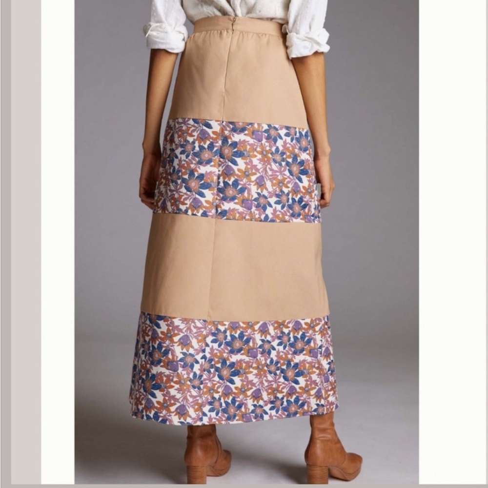 NWT Sachin & Babi Jacquard Tiered Maxi Skirt - Picture 7 of 9